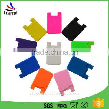 Durable Soft Universal Silicone Credit Card Holder, Name Card Holder photo-6