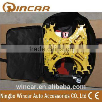 Titanium Alloy Truck Snow Chain Yellow TPU Material