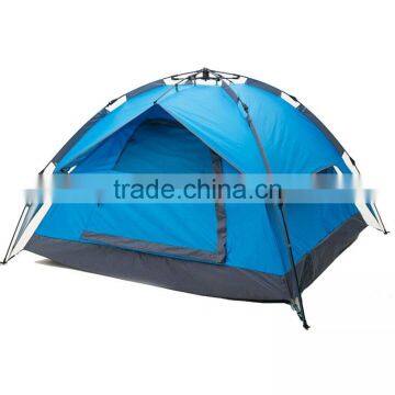 Automatic Style Outdoor Camping Double Layer 3-4 Person Family Water Proof Tent photo-2