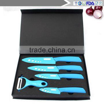 EVA Gift Box Knife With Black Blades Ceramic Knife Set of 4pcs photo-6