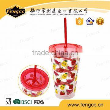 Eco-Friendly food grade kids bpa free baby straw cup