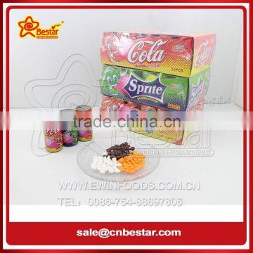 Soda Water Bubble Gum 3 Flavor(Cola,Sprite,Fanta)