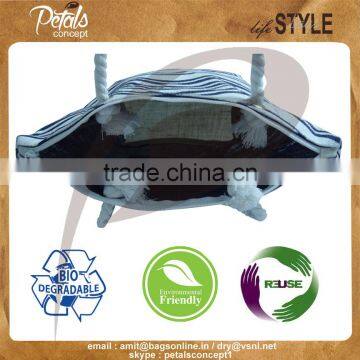 Jute Bag With Twisted Rope Handle photo-6