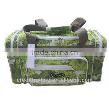 Trendy Rivet Printed Travel Bags Holdall Carying Cases