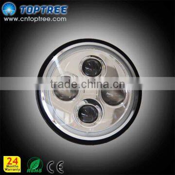 SAT DOT ECE Approved 7inch Led Round Head Lamp for Jeep Wrangler photo-2
