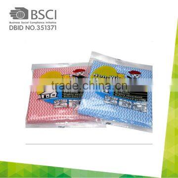 High Quality Kinds of Viscose and Polyester Non Woven Clean Cloth Cheap Cleaning Wipes Products for Kitchen photo-3