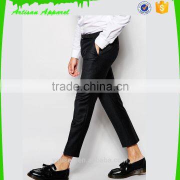 Men's Trousers classic black trousers for mam slim cotton pants wholesale