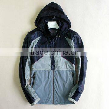 nylon waterproof outdoor jacket windbreaker