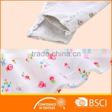 Baby Girl Rabbit Printed Clothing Set photo-4