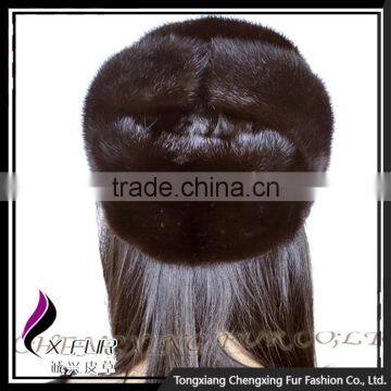 CX-C-92A New Products Custom Unisex Fashion Mink Fur Man Luxury Russia Winter Hat photo-3