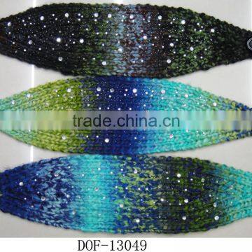 Fashion Hot Popular Acrylic Jewelry Crochet Headband for Winter photo-6