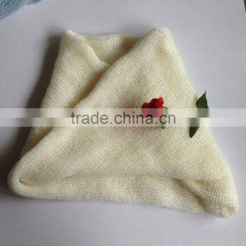 Black Color Fashion Winter Knitted Factory Produce Fashion Cheap Circle Scarf photo-5