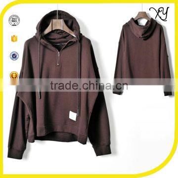 Wholesale Custom Men Gym Wear Blank Designer Cotton Reversible Full Zip Up Hoodies photo-2