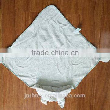 Sheep Cotton Velour Animal Baby Blanket With Hood photo-3