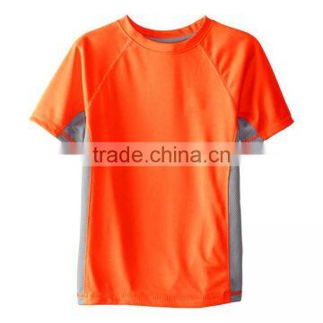Wholesale Kids Fashion 100% Polyester Mesh Dry Fit Sports Boys Stylish T-shirt photo-3