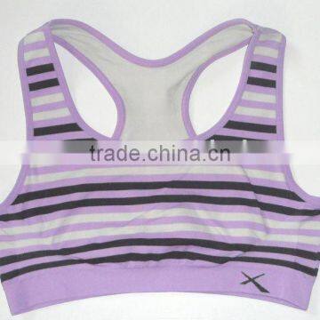 hot sell seamless lady sport underwear camisole bra