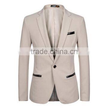 Custom Red and White Colour Latest Design Coat Pant Men Suit Nice Blazer Design photo-4