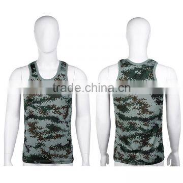 Guangzhou Shandao Factory Low Price Cool Max Unisex Camo Sleeveless Sportswear Miami photo-5
