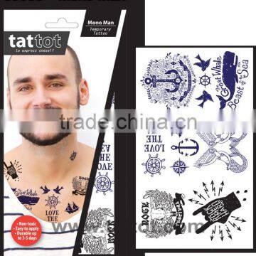 Adult Mono Temporary Tattoo water transfer printing sticker