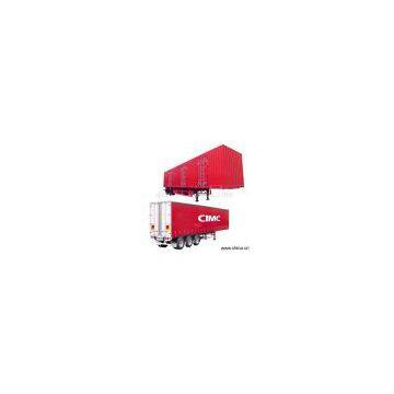 Sell Steel Sheet Van Trailer (Steel Wall Side / Curtain Side)