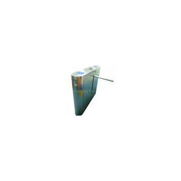 Zinc-plating Single Arm Turnstile Security Systems with Rainproof Stainless SteeI Housing