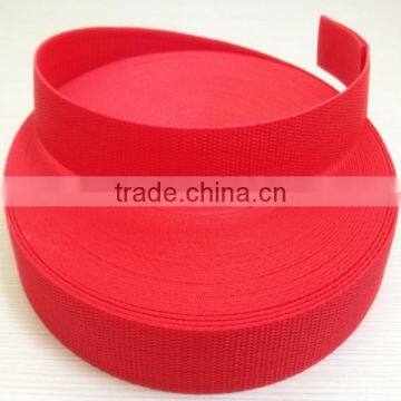colorful woven pp webbing strap for backpack
