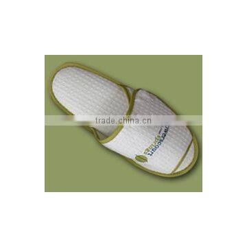 Cotton waffle slipper, EVA sole slipper, hotel slipper, hotel amenity, travel slipper, disposable slipper