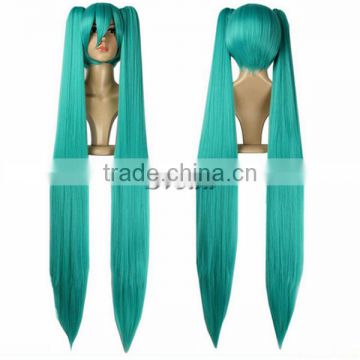 Top quality beautiful synthetic wig, hatsune miku cosplay wig