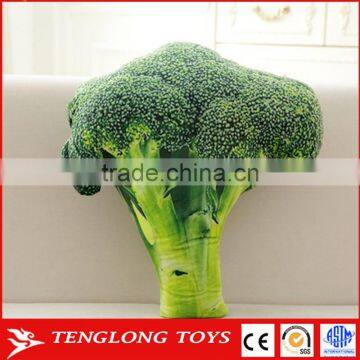 Creative imitation custom vegetables cushion toy broccoli plush toy