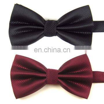 Well Selling Good Quality Plain Dyed Men Bow Tie