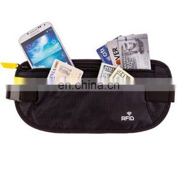 Rfid Protection Travel Waterproof Nylon Security Money Belt photo-2