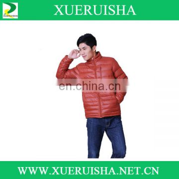 in stock mens winter nylon shell jacket in waterproof