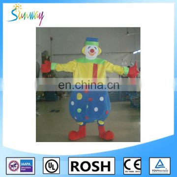 2016 Hot sale clown adult carnival costume