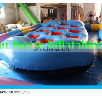 cheap price 10 person water sled inflatable towable/flying inflatable water sled