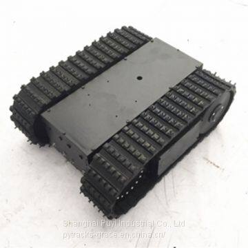 Mini Type Rubber Track Undercarriage 670mm*525mm*250mm