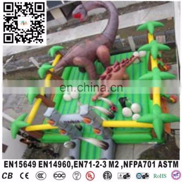 inflatable dinosaur playground fun bouncer land for outdoor amusement park