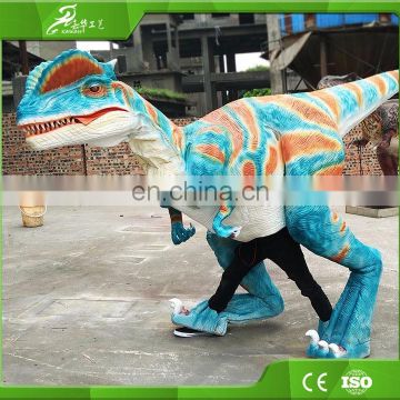 KAWAH Wholesale Popular Attractive Customized Dilophosaurus Dinosaur Costume for sale