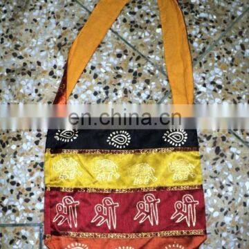 HAND ETHNIC PRINTED BAGS
