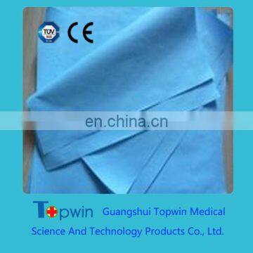 Sterilization wrap creped paper sheet