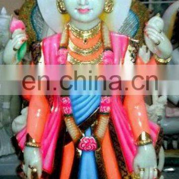 Lord Vishnu Marble Statue Color