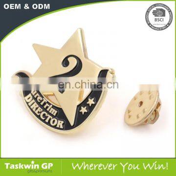 Custom Metal Horse Lapel Pins With 3D Gold Color photo-5