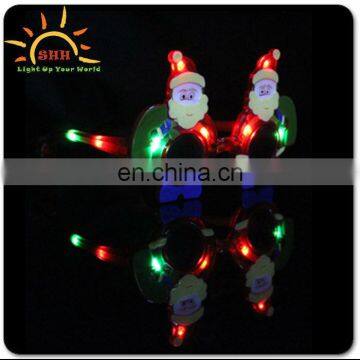 new style led shining light up sunglasses for Christmas