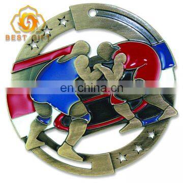 High Quality Low Price Custom Wrestling Medals