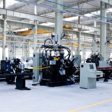Линия станков для CNC-пробивки, маркировки и резки уголков и листов