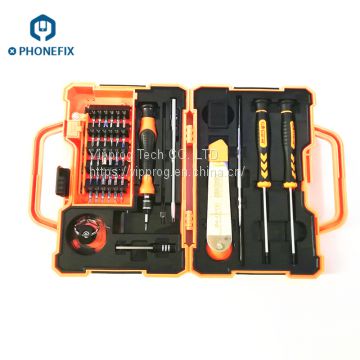 JM-8139 45-IN-1 Multi-Bit Screwdriver Set Spudger Tweezers for Mobile Phone Tablet repair