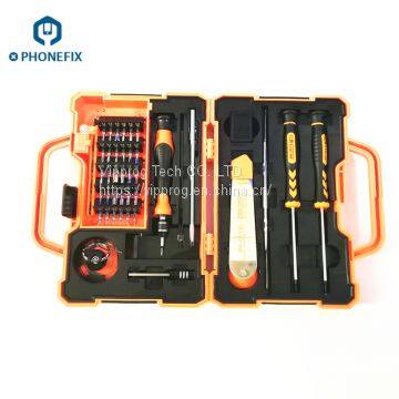 JM-8139 45-IN-1 Multi-Bit Screwdriver Set Spudger Tweezers for Mobile Phone Tablet Repair