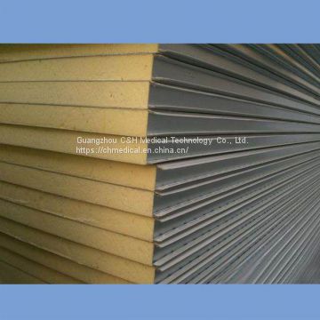 PU / Polyurethane Sandwich Panels for Heat / Cold Insulating Clean Room Walls and Ceilings