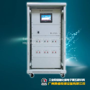 Electrolytic capacitor surge voltage test rig