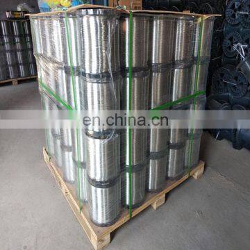 Galvanized spool binding wire