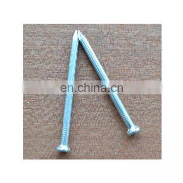 zinc concrete nail manufacturer 45#/55# steel concrete nail